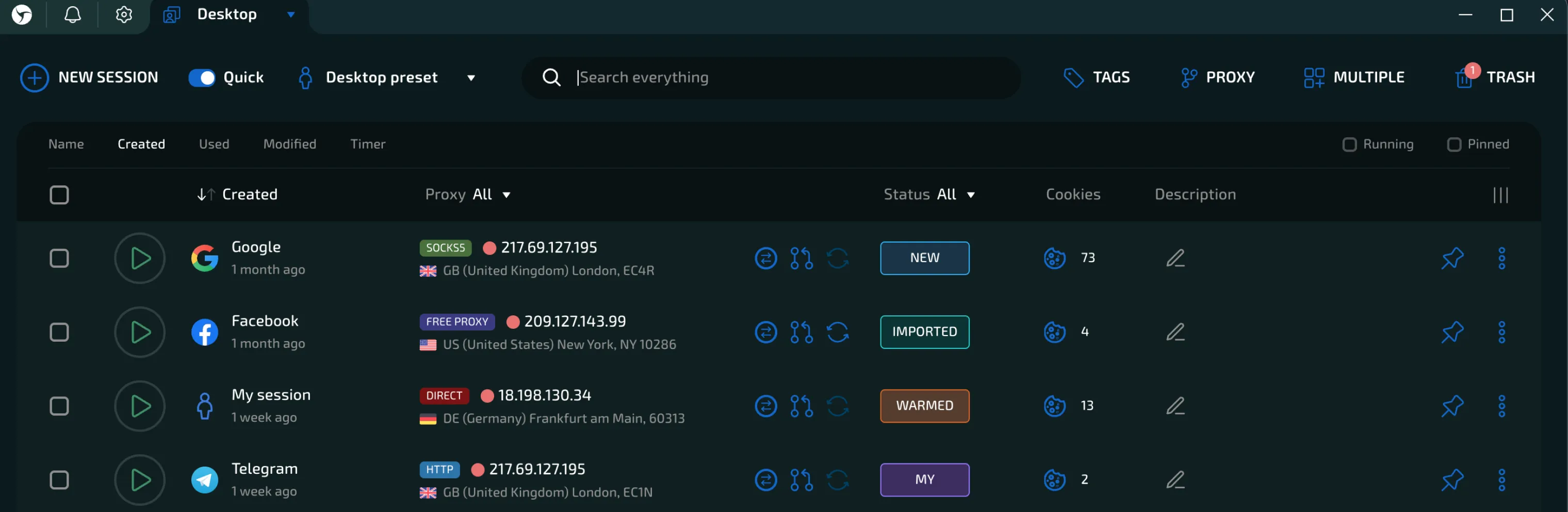 Image for theme  Emerald