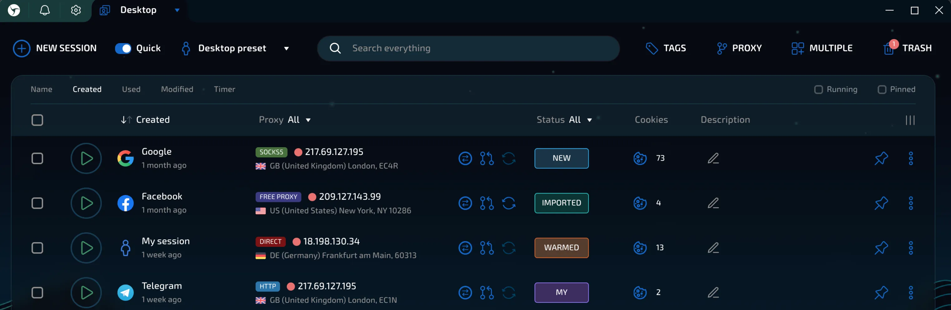 Image for theme  Tron