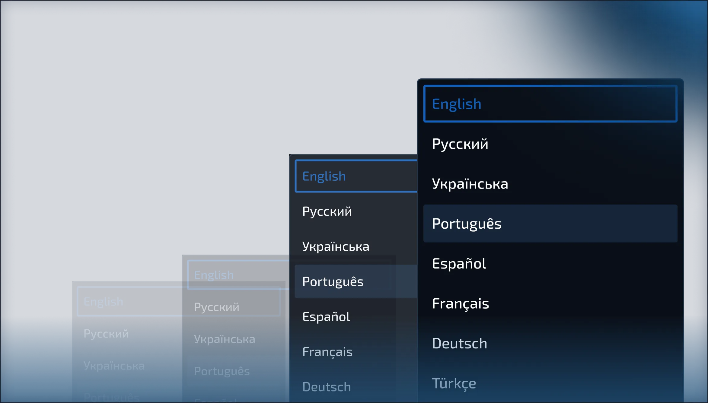 Interface screenshot