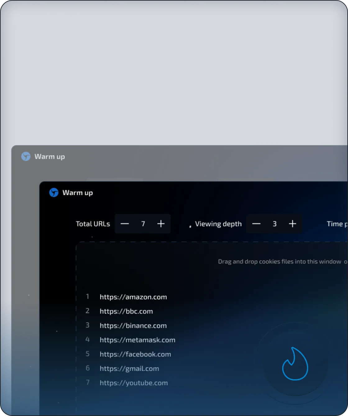 Interface screenshot