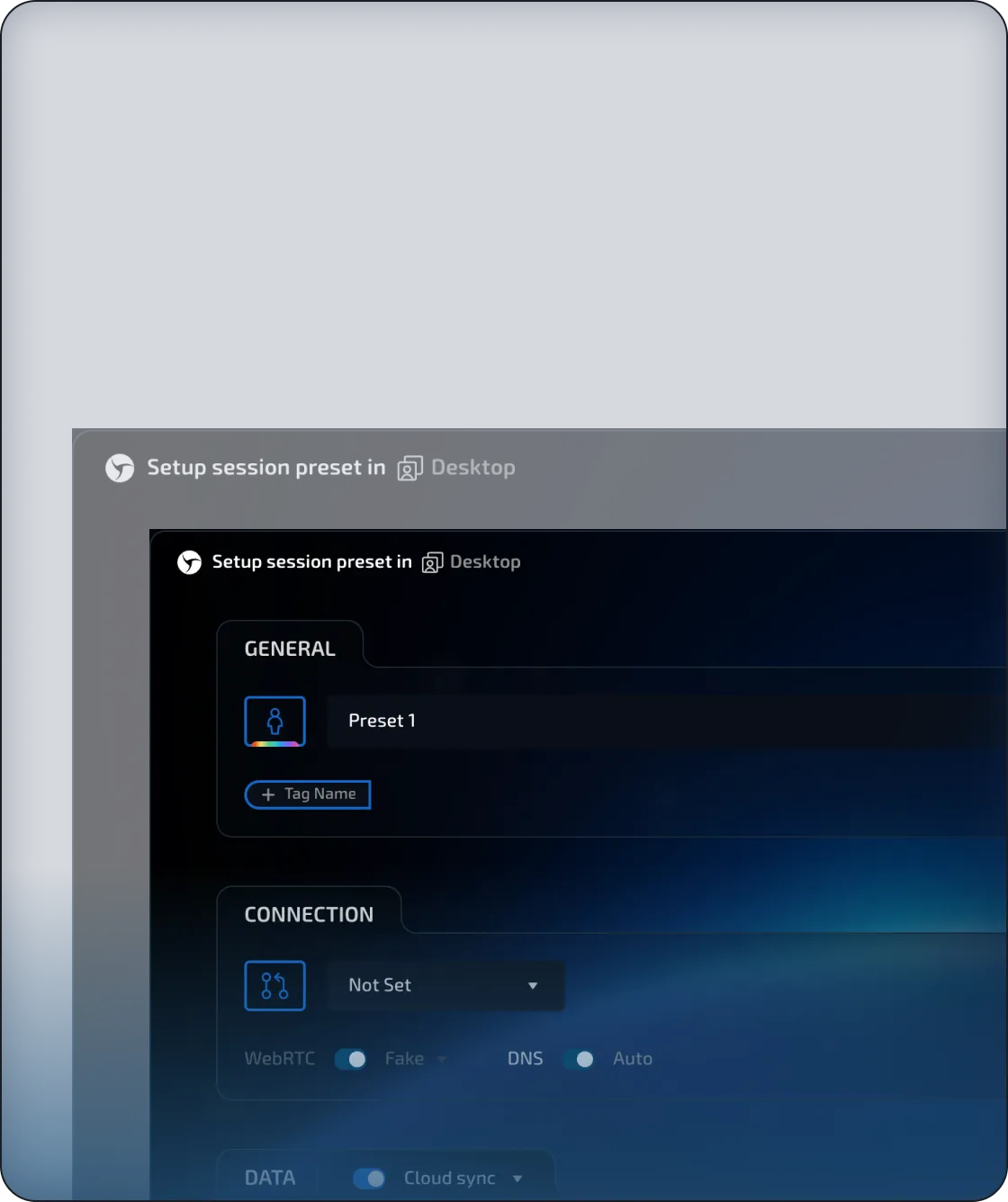 Interface screenshot