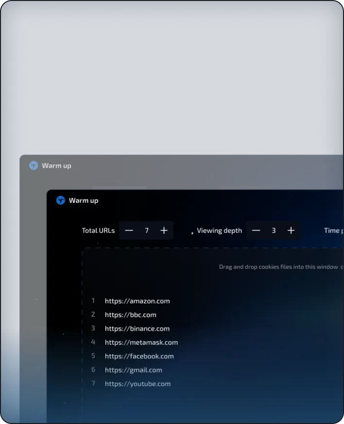 Interface screenshot