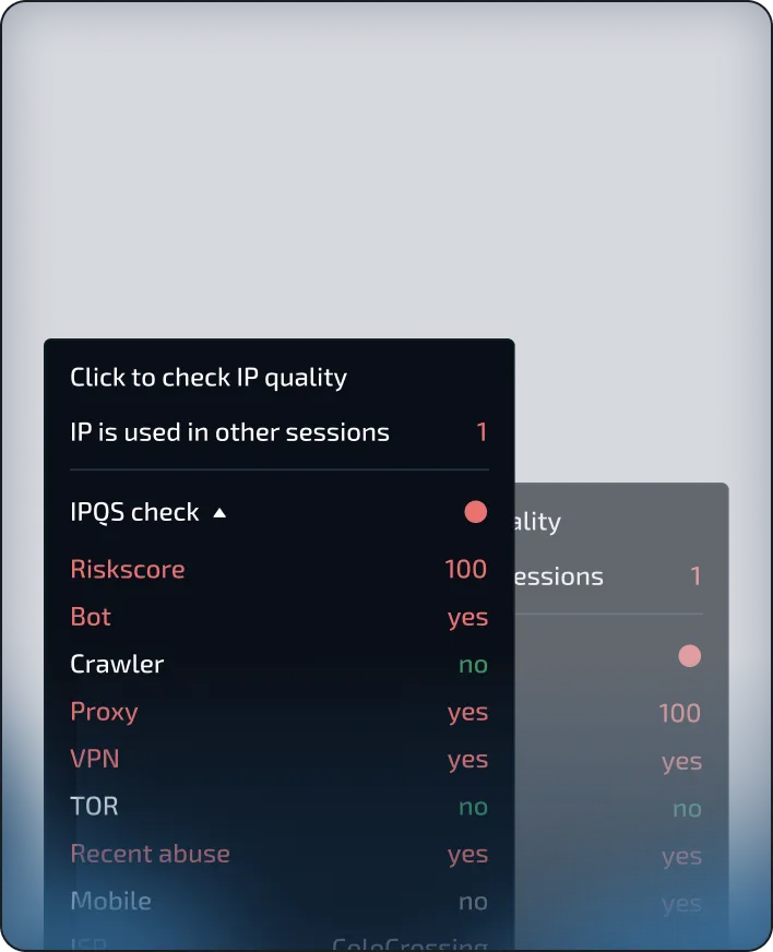 Interface screenshot